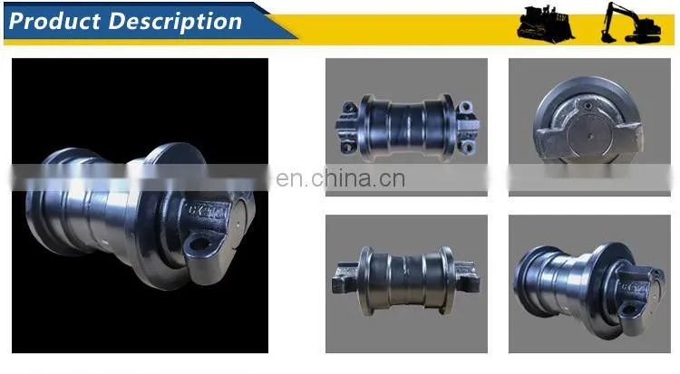 Construction Machinery Parts Excavator Track Roller Pc200, Cheap Factory Price Zx210 Track Roller Manufacturers