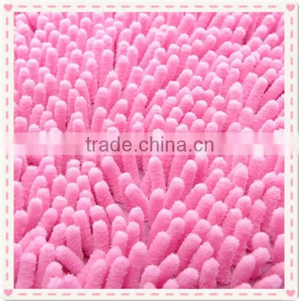 China wholesale big chenille mat household accessories multifunction ultra-fine quality mat