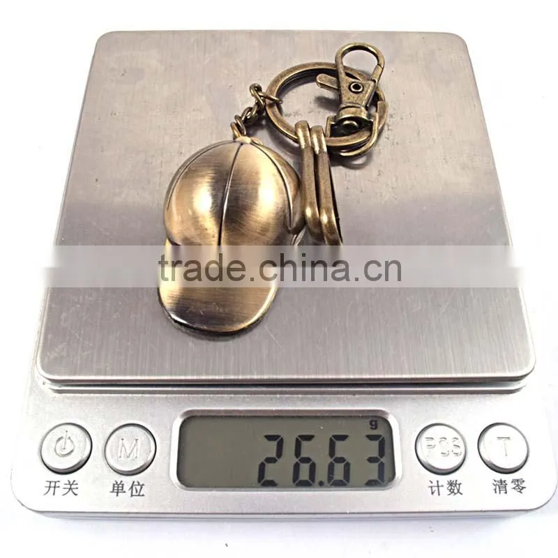 alibaba china supplier christmas keychain cap wire keychain
