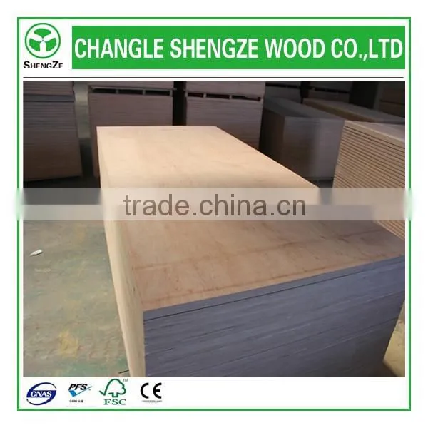 furniture grade plywood with good quality and best price from shengze wood