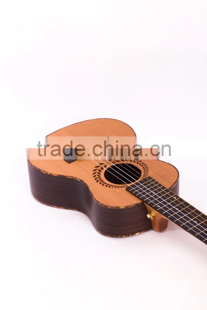 Global musical instruments guitar keychains drop shipping 28" acoustic mini guitar