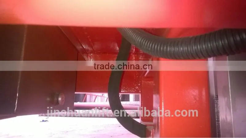 single mast mast climbing work platform/aluminum hydraulic lift table portable work platform
