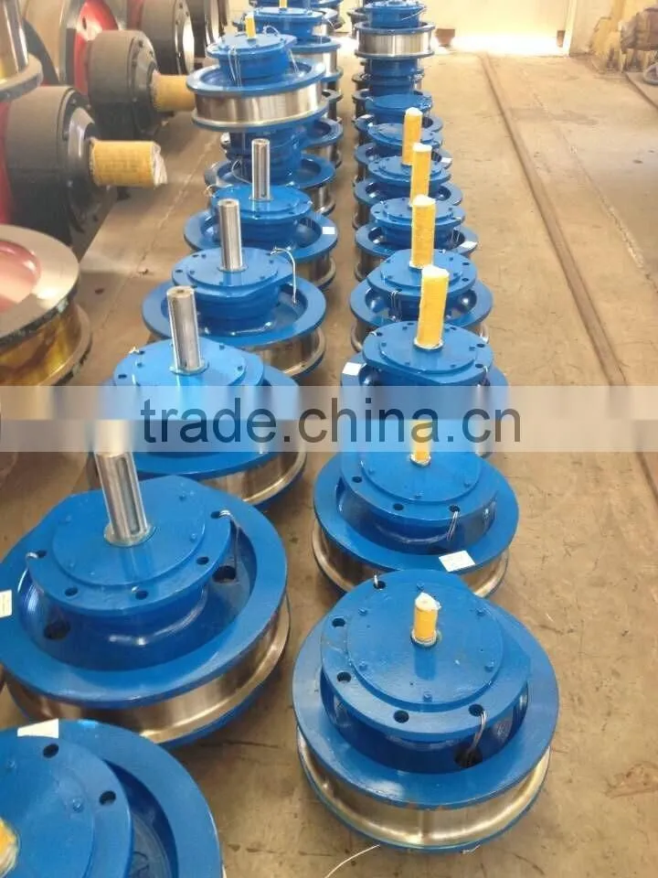 Metal and slag ladle car wheel