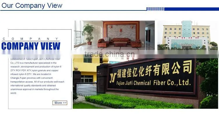 Customized made cheap hank dyed dty nylon yarn