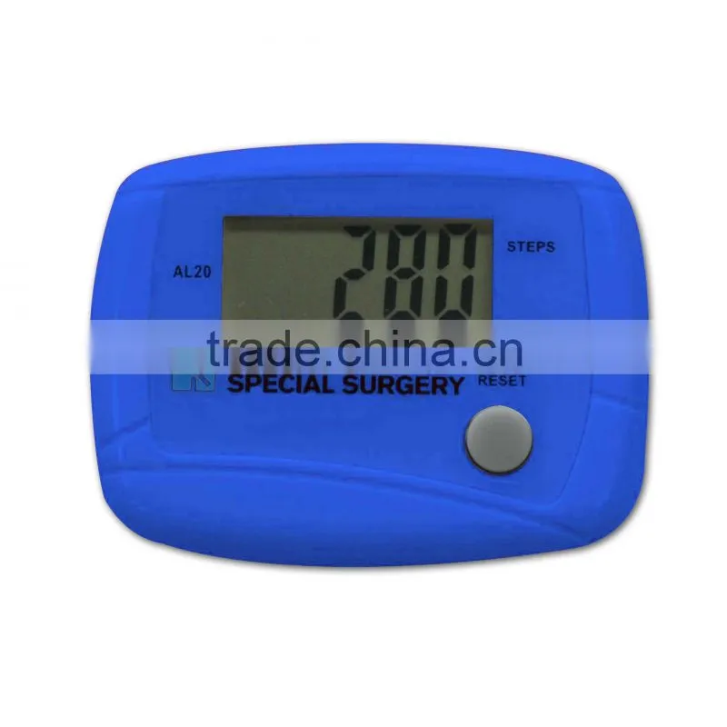 MB58D_BL Blue Colorful promotion Gift plastic ABS Case LCD display pet pedometer