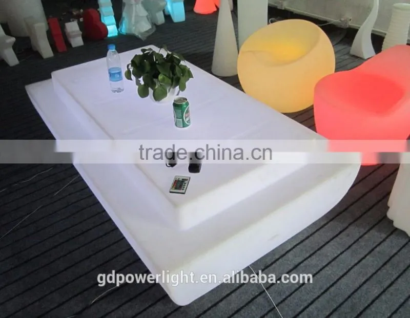 PE Plastic LED Bar Table with remote 16049E