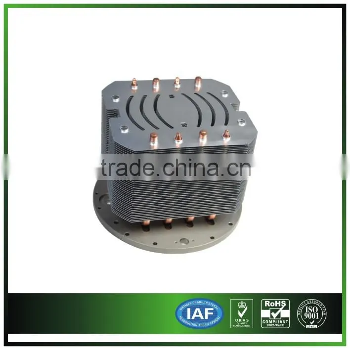 customized 200 Watts LED bulkhead lamp heat sink