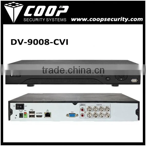 4 Channel Real Time Preview 1080P CVI DVR DMSS VMS H.264 Support Android iPhone IPad USB 2U 1080P 4CH CVR