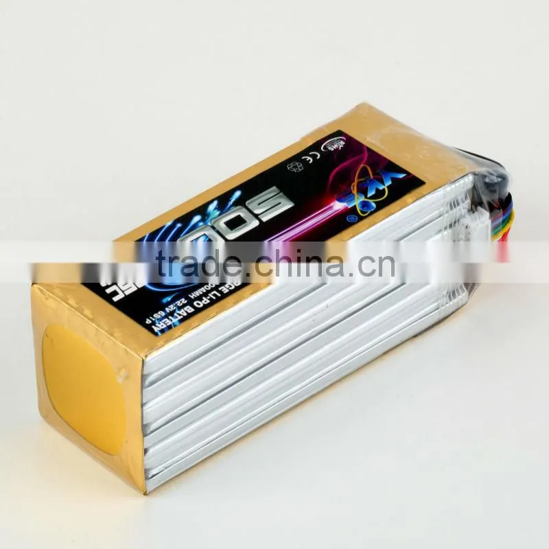 YKS 14.8V 5000MAH 35C Lipo Battery Pack Akku For RC Car Muli Helicopter