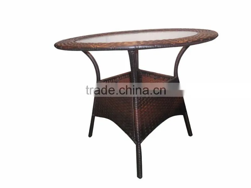 Table And Chair In Wicker Rattan Set Room Dining Garden Outdoor Furniture Rattan