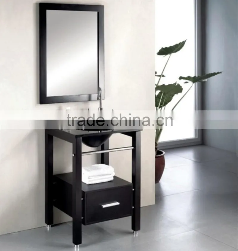 Glass Counter Bathroom Mirror Cabinet AW005