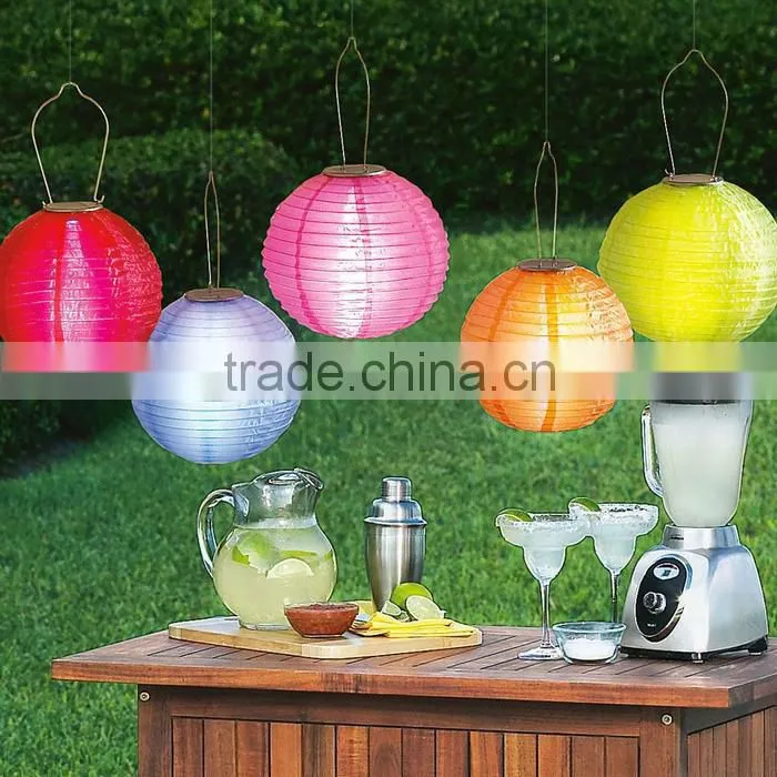 yellow solar lantern