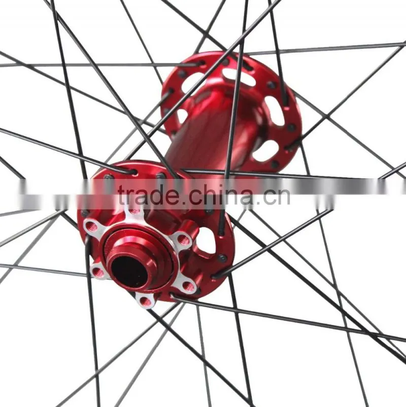 2016 carbon fiber fat bike wheels full carbon 26er fatbike wheel snow beach wheelset FW65