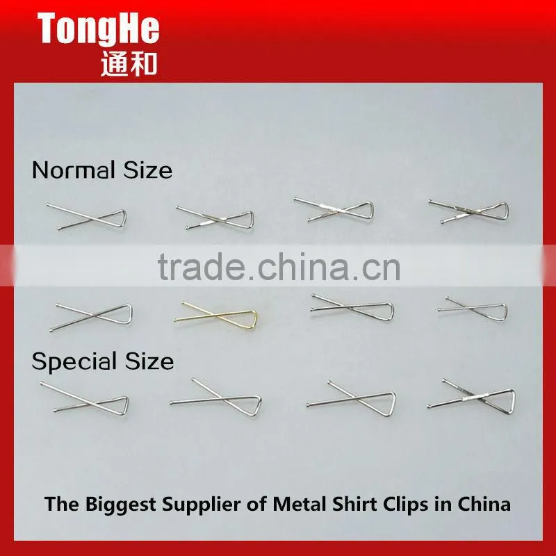 Equal Length Metal Shirt Clip