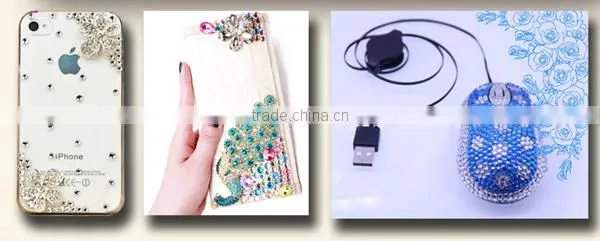 Tornasol crystal AB no hot fix glass stone, no hotfix crystal rhinestones for nails and mobile phone cover decorating