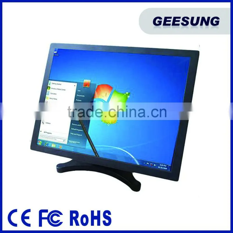 19 inch LCD touch screen monitor -1366*900 resolution & VGA