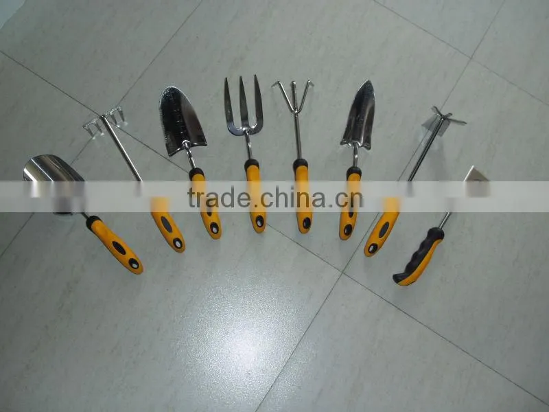 8pcs alu. gardening hand tools