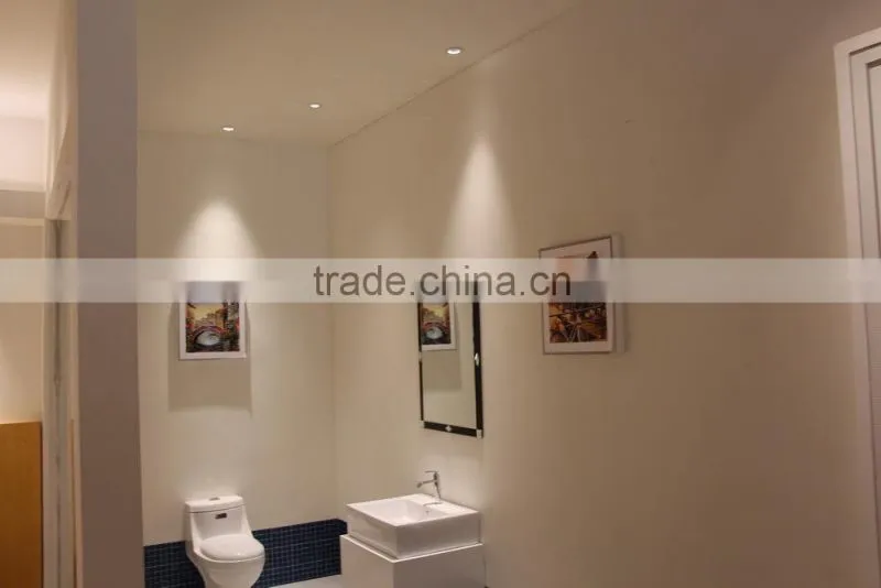 7W High quality IP54 adjustable dimmable anti-glare led ceiling downlight