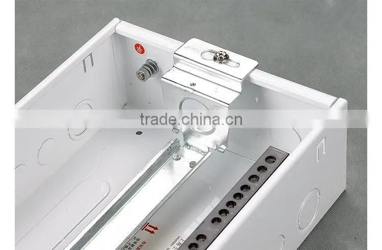 australia standard two row din rail enclosure with high quality