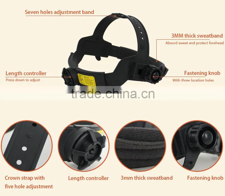Riland CE ANSI Standard Animal Welding Helmet Automatic custom welding helmet