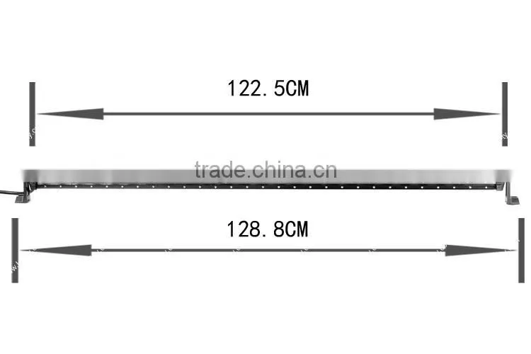 49 Inch 260W SPOT Beam LED Light BAR Off Road Driving Hunting Work Light 26x10w