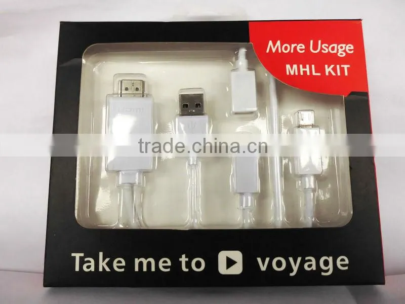 mini cable to av converter female to vga male cable micro usb mhl wire