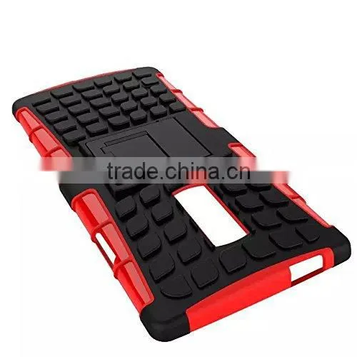 Keno Multicolor TPU+PC Spider Stand Cell Phone Case Back Cover for OnePlus Two