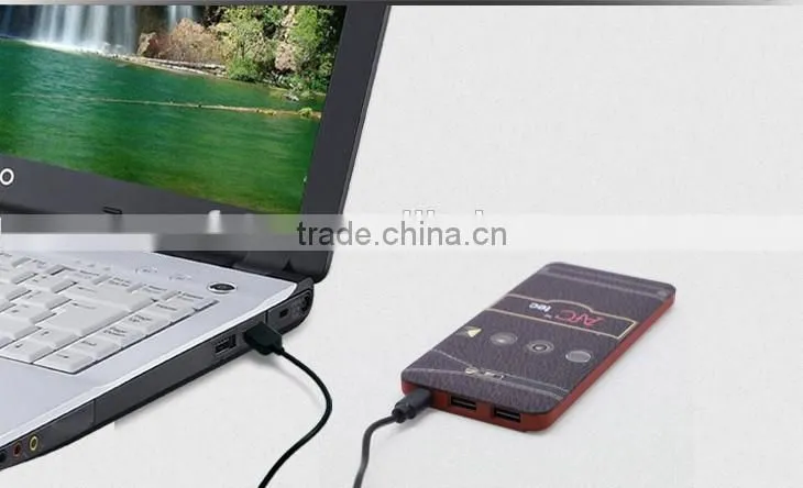 wholesale ultra thin customer oem 4000mah extra slim elephone powertable power bank for smartphone