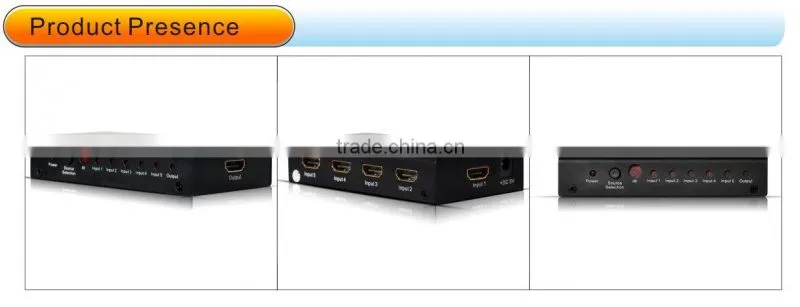 5 Port HDMI Splitter Switch Selector box 1080P for HDTV