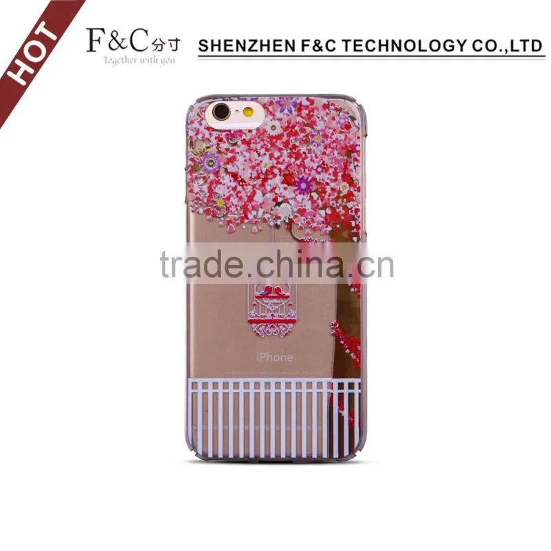 cartoon printing tpu for iphone 6 colorful good quality mobile cover for iphone