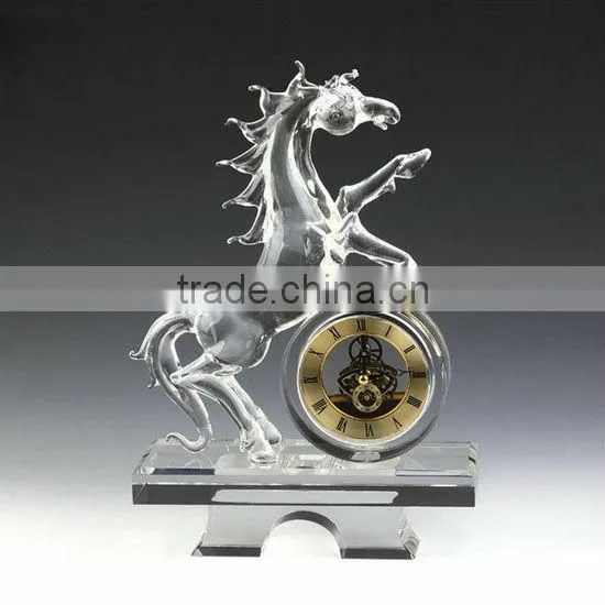 Beautiful crystal horse trophy