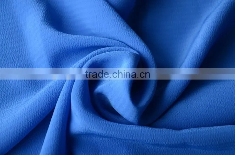 koshibo crepe imitation silk with washing effect