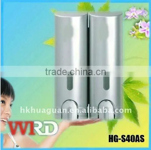 Double soap dispenser