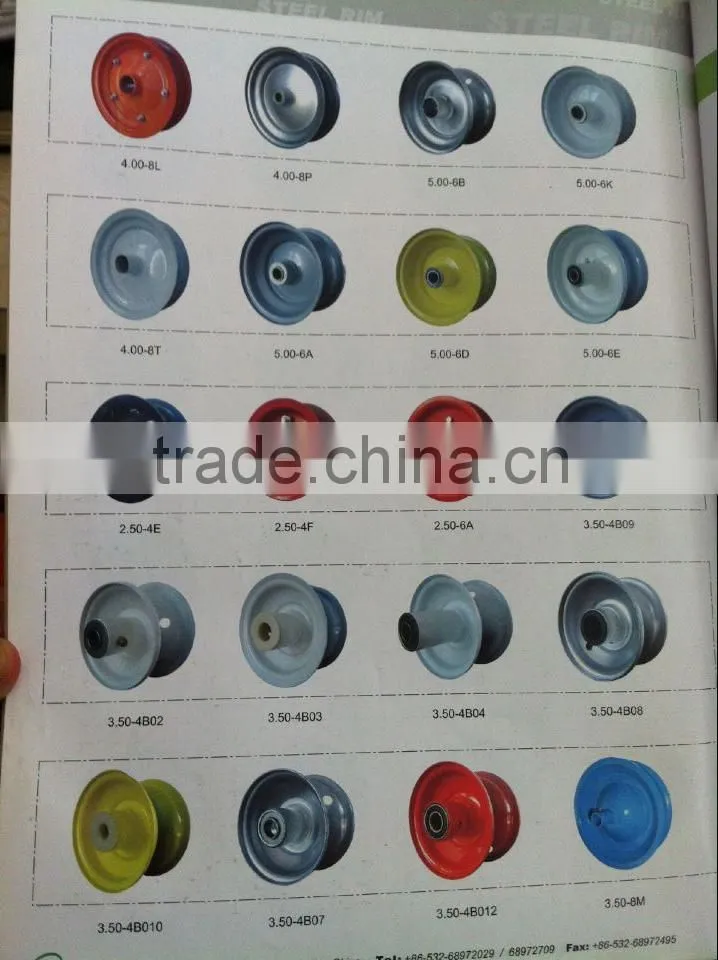 High Quality manufacturer metal rims 6"
