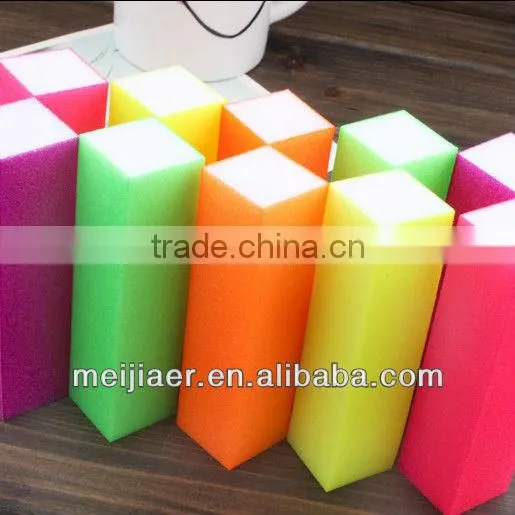 White buffer fluorescent sanding block