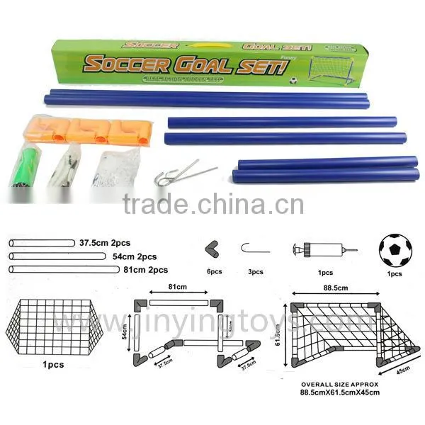Kids outdoor toys play a football game