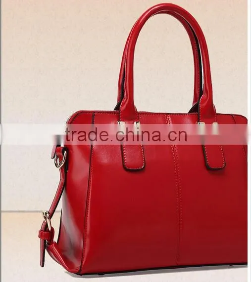 New Style Fashion Lady Leather Handbag Tote Bag