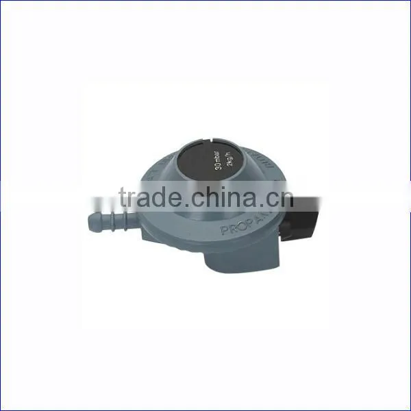 High Quality LPG Safety Regulator, Zinc Alloy Gas Valve with Child Lock Switch