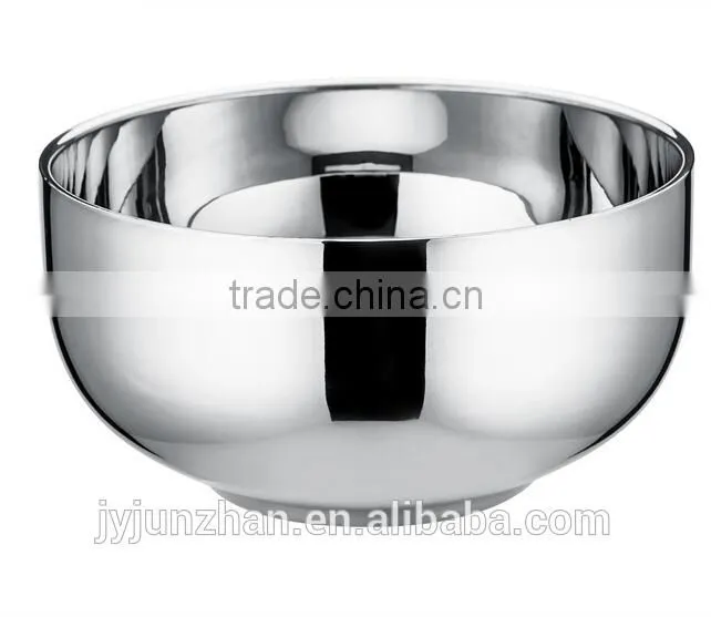 Stainless Steel clorful salad bowl with nice design and high quality made by Junzhan Factory directly