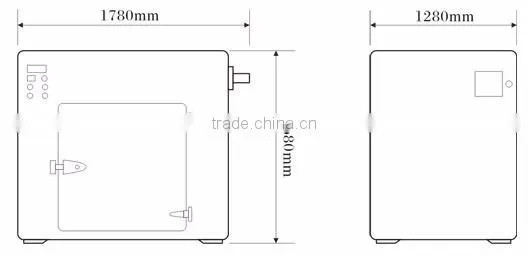 micro-computer screen printing plate drying machine