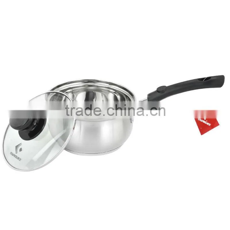 User-friendly SS pot for infrared oven