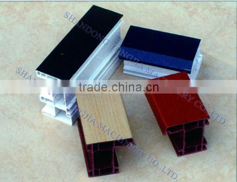 pvc window profile production machine line