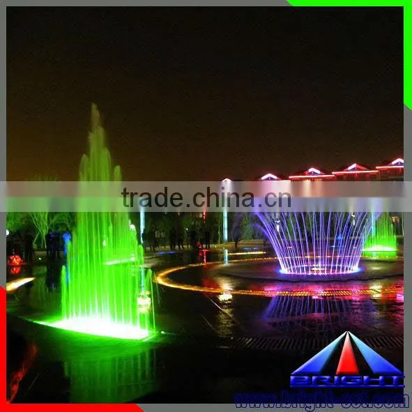27W LED Underwater Flood Lamp RGB, 3 in 1, DC24V, Edison LED, 152*89mm, IP68, With stents