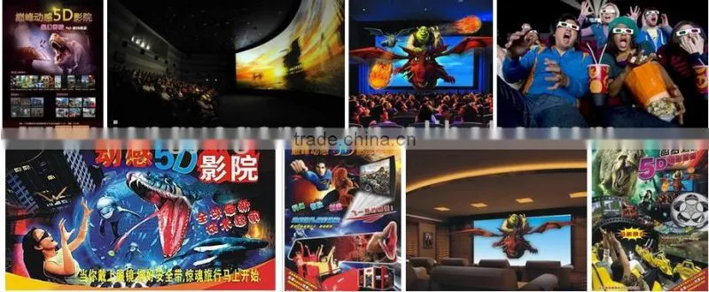 Amusement park cinema popular animation 9d movies