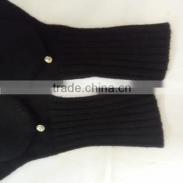 new style and high quality 100 cashmere gloves