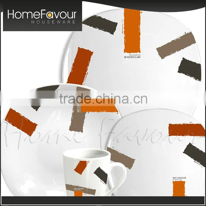 Top Manufacturer TUV Certified Best Square Shape Dinner Plates