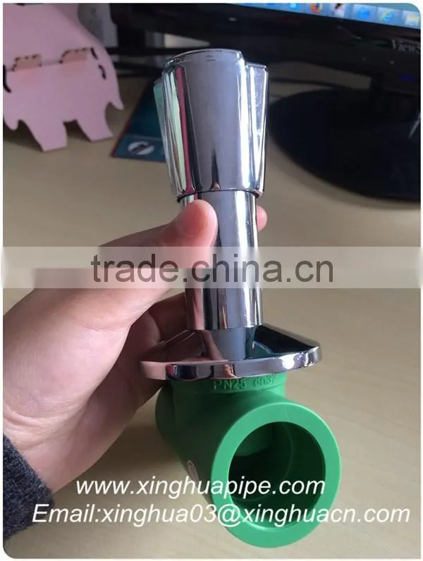 CHINA FACTORY PPR SUPER VALVE PPR CONCEALED STOP VALVE
