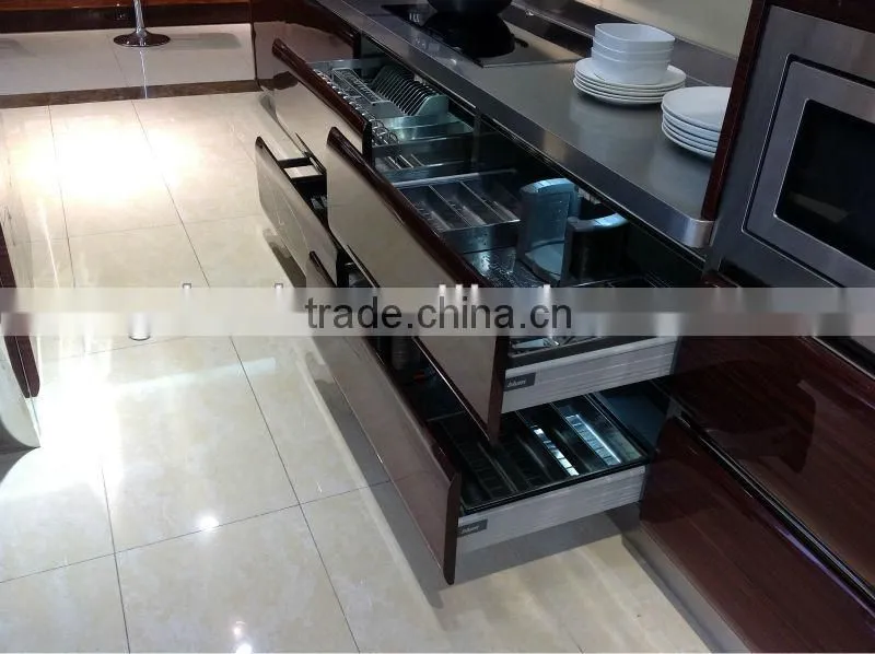 stainless steel kitchen cabinet
