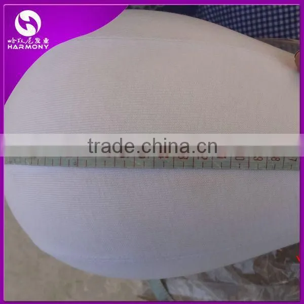 XUCHANG HARMONY polyurethane canvas block head/canvas head for wigs making