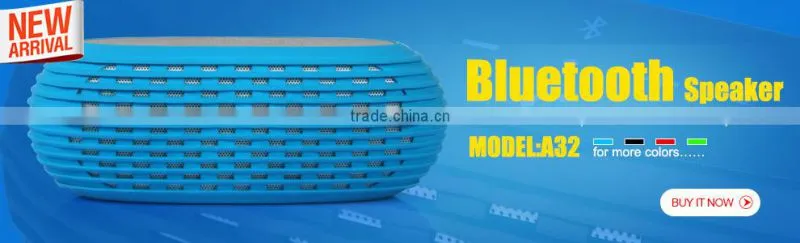 2016 factory wholesale fashion High quality bluetooth speaker wireless mini speaker with usb charger
